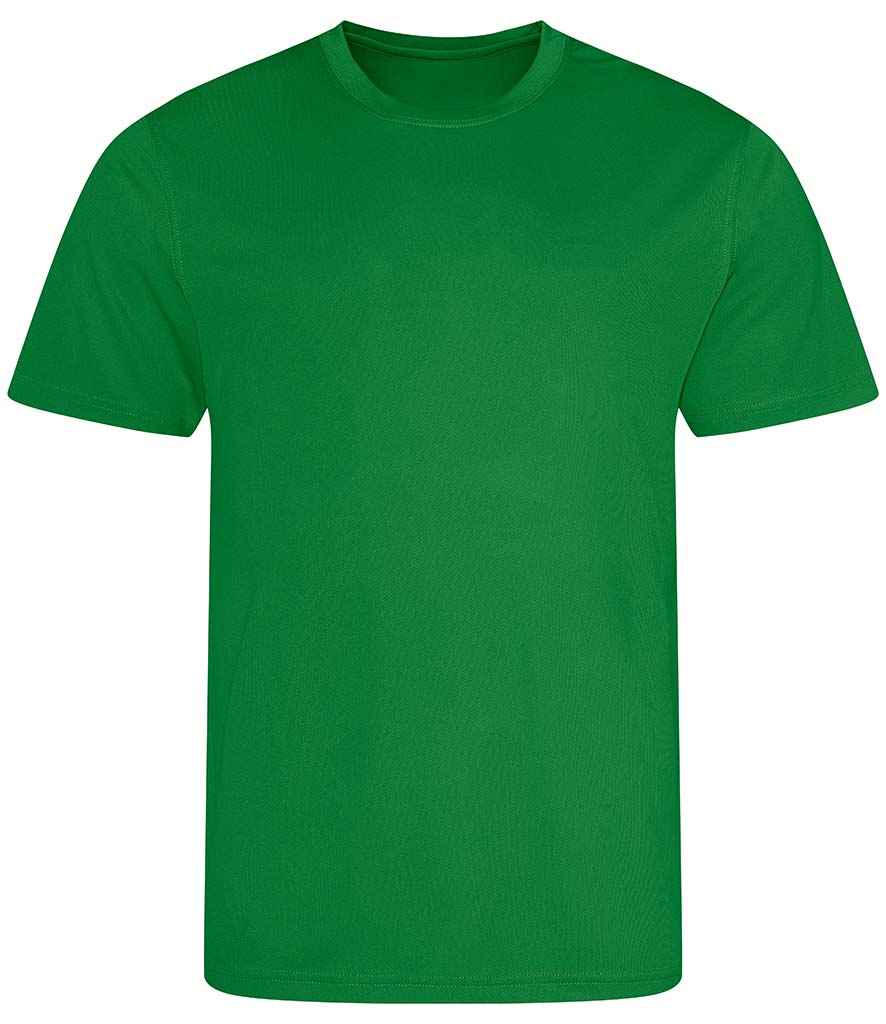 AWDis Cool T-Shirt - (2nd Colours) in Kelly Green by Just Cool — Custom branded clothing by Print Press, featuring premium embroidery produced in our specialist print lab in the UK.