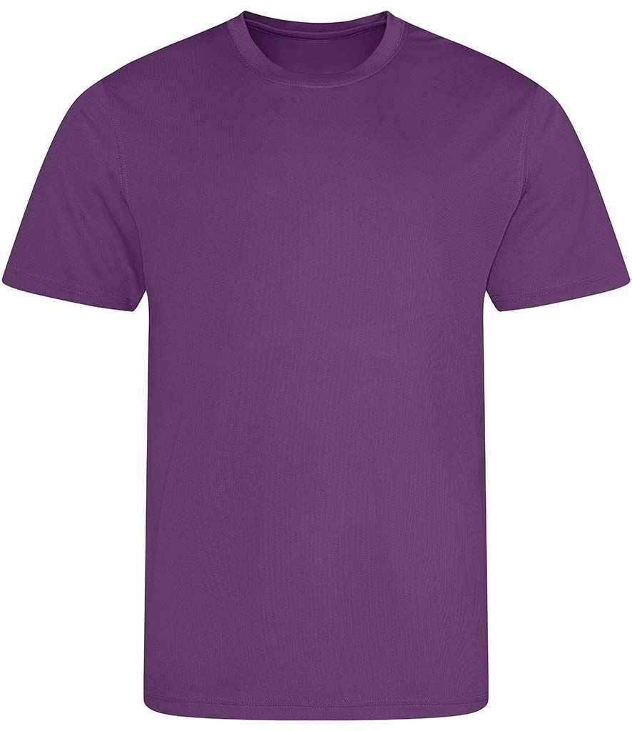 AWDis Cool T-Shirt - (2nd Colours) in Magenta Magic by Just Cool — Custom branded clothing by Print Press, featuring premium embroidery produced in our specialist print lab in the UK.