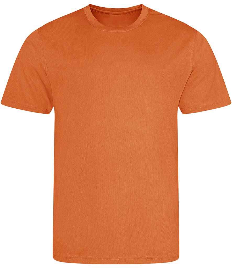 AWDis Cool T-Shirt in Orange Crush by Just Cool — Custom branded clothing by Print Press, featuring premium embroidery produced in our specialist print lab in the UK.
