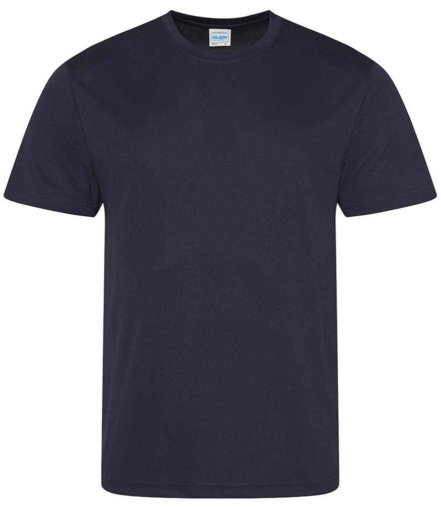AWDis Cool T-Shirt in Oxford Navy by Just Cool — Custom branded clothing by Print Press, featuring premium embroidery produced in our specialist print lab in the UK.