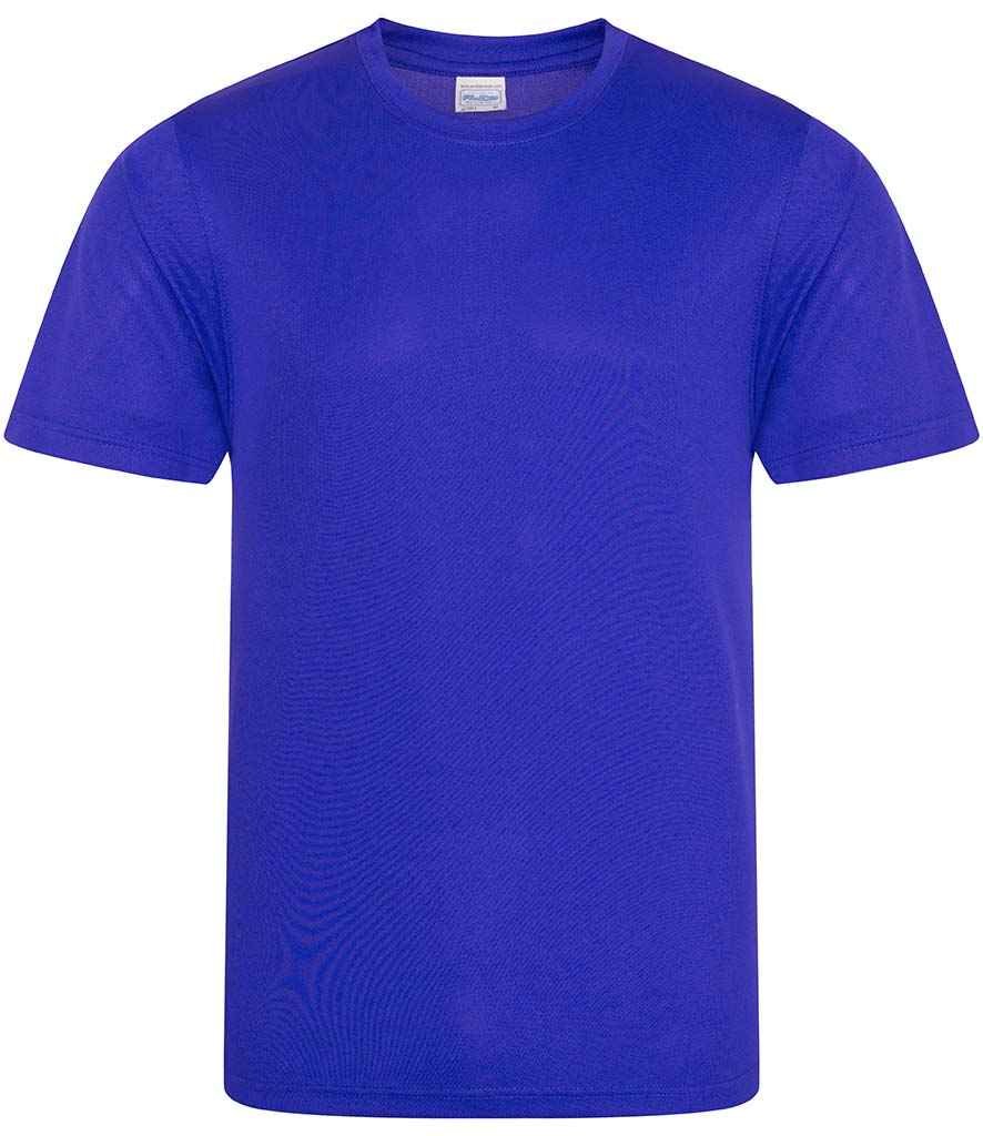 AWDis Cool T-Shirt in Reflex Blue by Just Cool — Custom branded clothing by Print Press, featuring premium embroidery produced in our specialist print lab in the UK.
