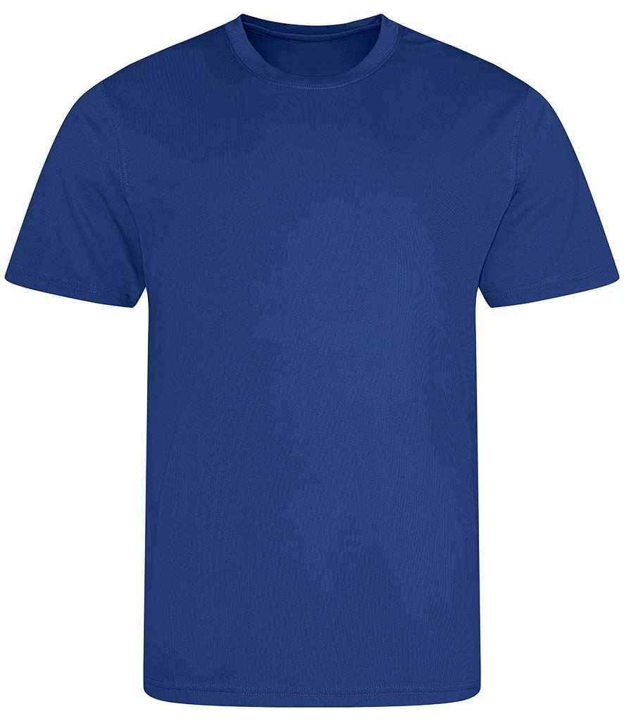 AWDis Cool T-Shirt in Royal Blue by Just Cool — Custom branded clothing by Print Press, featuring premium embroidery produced in our specialist print lab in the UK.