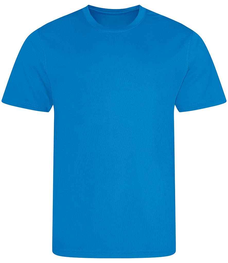 AWDis Cool T-Shirt in Sapphire Blue by Just Cool — Custom branded clothing by Print Press, featuring premium embroidery produced in our specialist print lab in the UK.