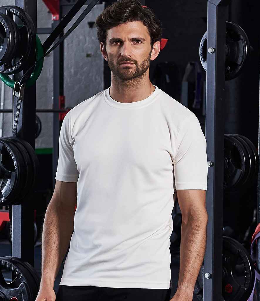 AWDis Cool T-Shirt in Vanilla by Just Cool — Custom branded clothing by Print Press, featuring premium embroidery produced in our specialist print lab in the UK.