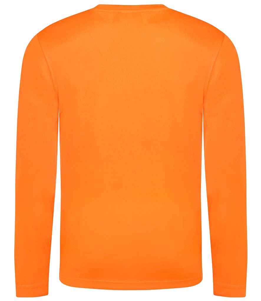 AWDis Cool Long Sleeve Wicking T-Shirt in by Just Cool — Custom branded clothing by Print Press, featuring premium embroidery produced in our specialist print lab in the UK.