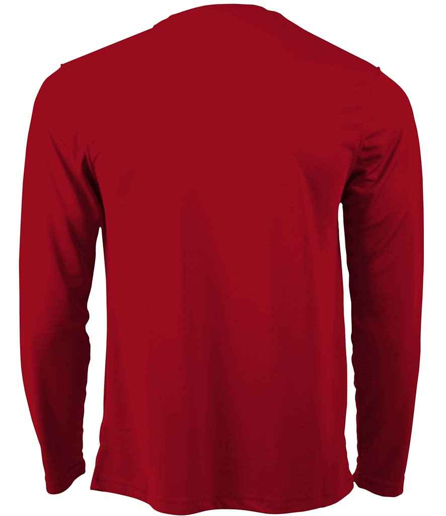 AWDis Cool Long Sleeve Wicking T-Shirt in by Just Cool — Custom branded clothing by Print Press, featuring premium embroidery produced in our specialist print lab in the UK.