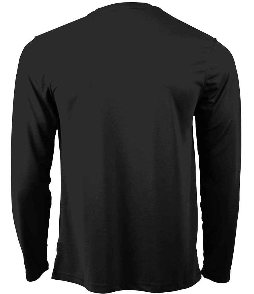 AWDis Cool Long Sleeve Wicking T-Shirt in by Just Cool — Custom branded clothing by Print Press, featuring premium embroidery produced in our specialist print lab in the UK.