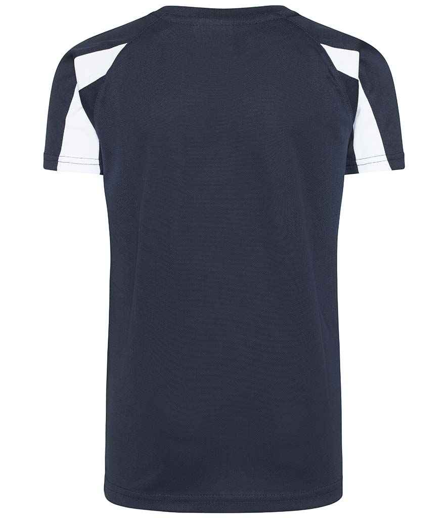 AWDis Kids Cool Contrast T-Shirt in by Just Cool — Custom branded clothing by Print Press, featuring premium embroidery produced in our specialist print lab in the UK.