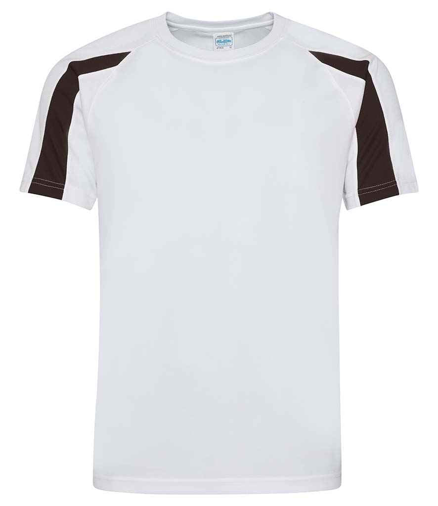 AWDis Cool Contrast Wicking T-Shirt in by Just Cool — Custom branded clothing by Print Press, featuring premium embroidery produced in our specialist print lab in the UK.