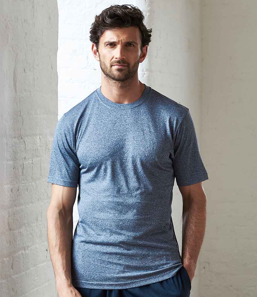 AWDis Cool Urban T-Shirt in Navy Urban Marl by Just Cool — Custom branded clothing by Print Press, featuring premium embroidery produced in our specialist print lab in the UK.