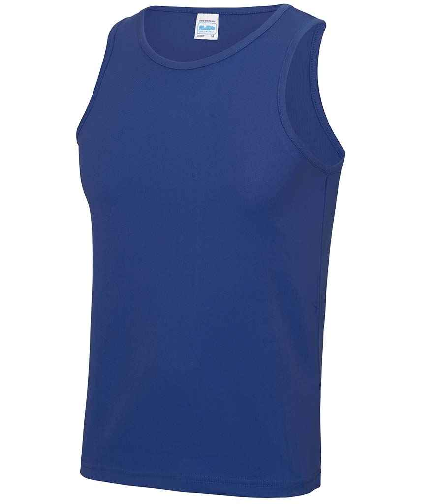 AWDis Cool Vest in Royal Blue by Just Cool — Custom branded clothing by Print Press, featuring premium embroidery produced in our specialist print lab in the UK.