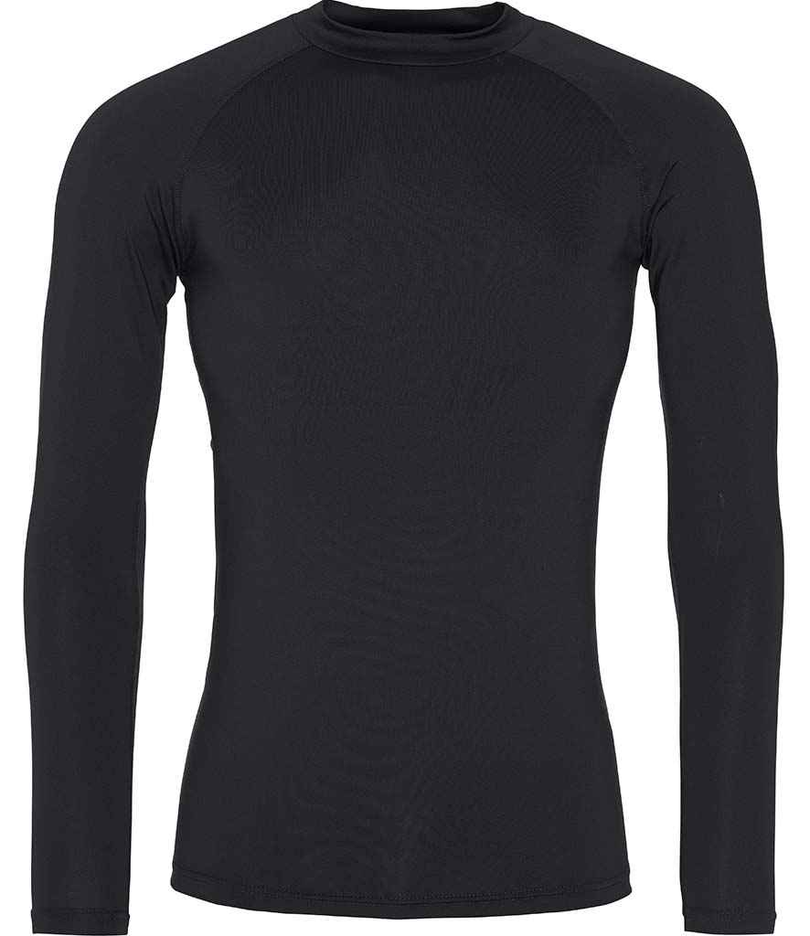 AWDis Cool Long Sleeve Base Layer in by Just Cool — Custom branded clothing by Print Press, featuring premium embroidery produced in our specialist print lab in the UK.