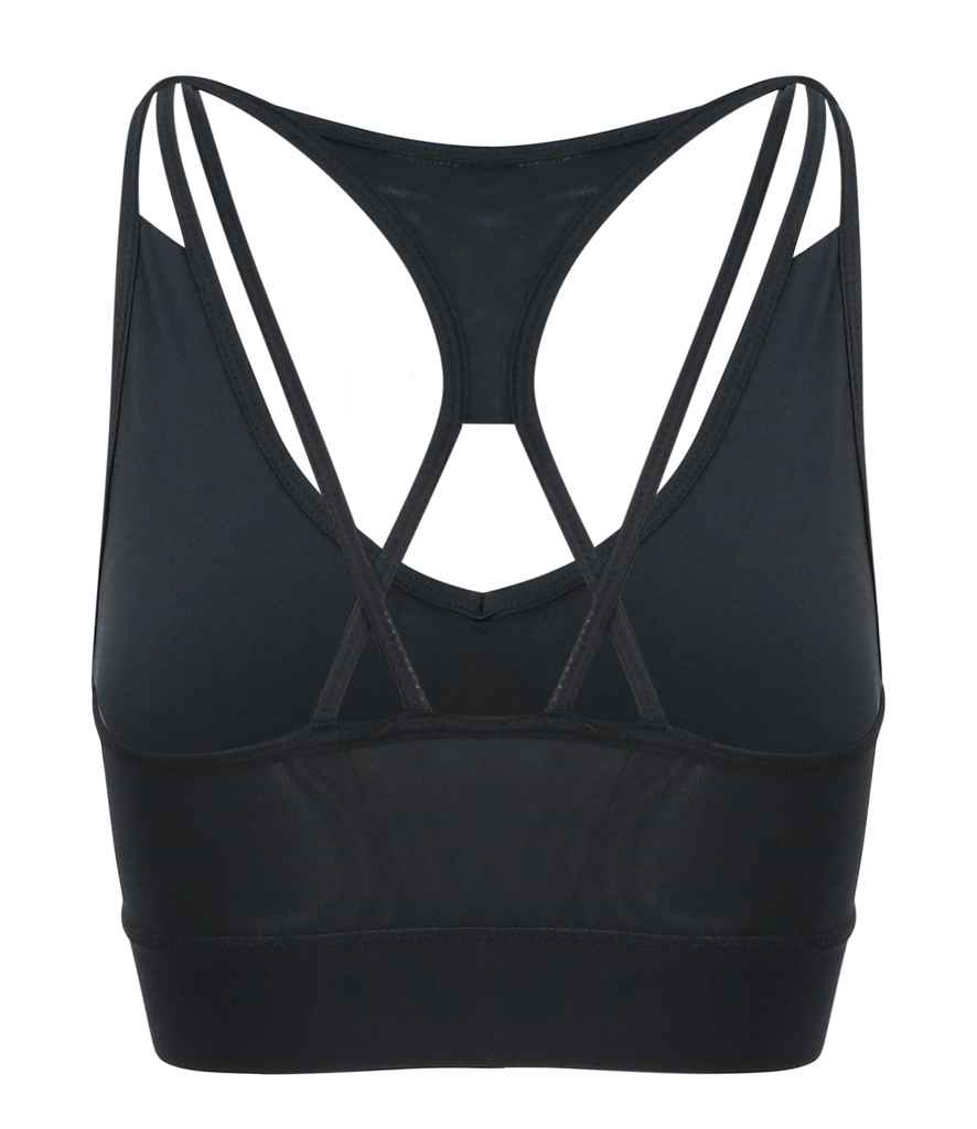 AWDis Ladies Cool Cross Back Crop Top in by Just Cool — Custom branded clothing by Print Press, featuring premium embroidery produced in our specialist print lab in the UK.