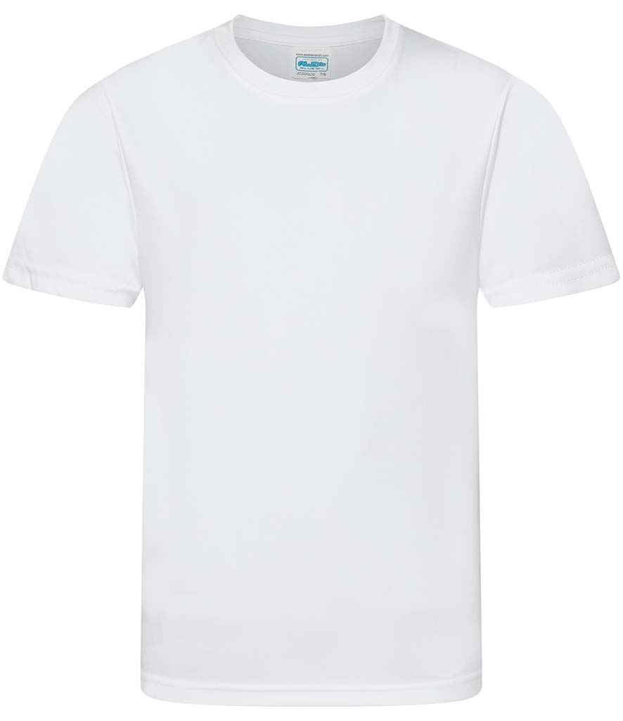 AWDis Kids Cool Smooth T-Shirt in by Just Cool — Custom branded clothing by Print Press, featuring premium embroidery produced in our specialist print lab in the UK.