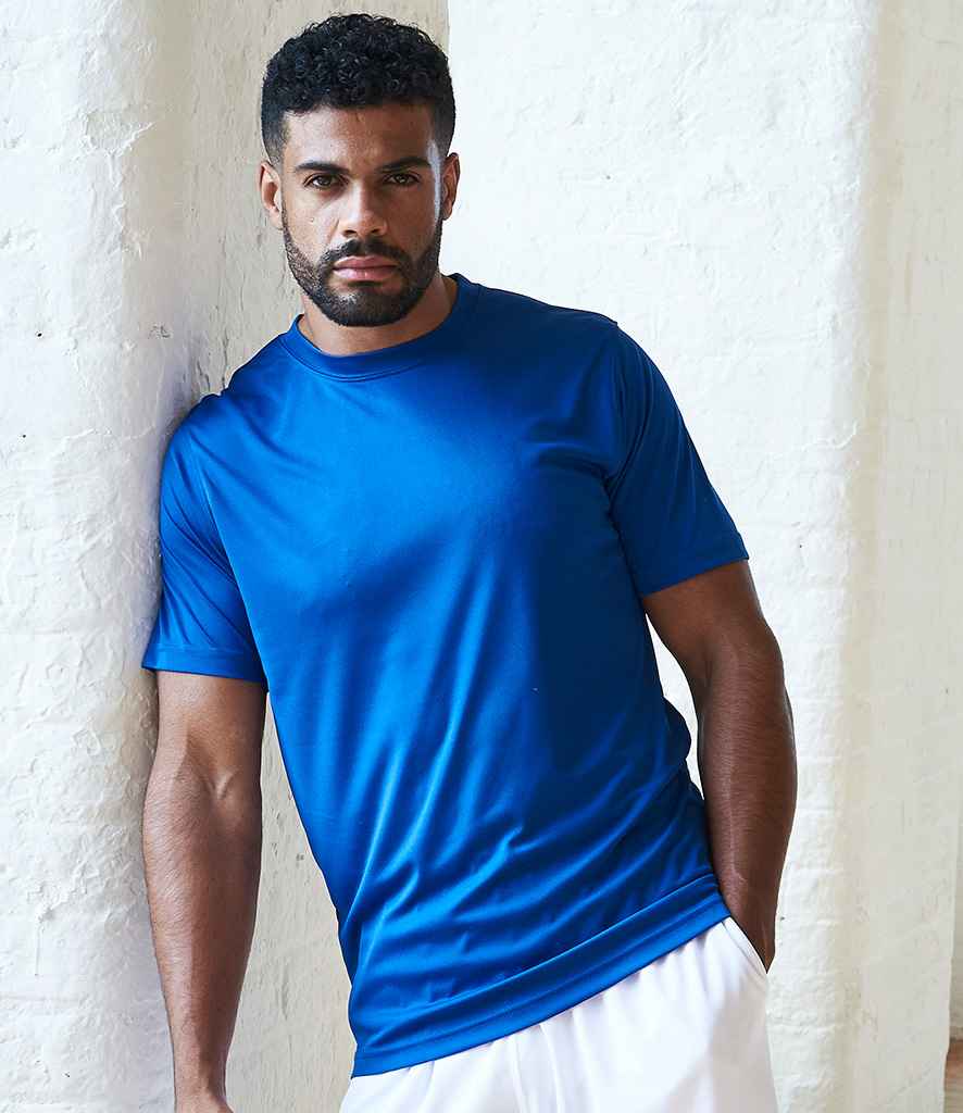 AWDis Cool Smooth T-Shirt in Royal Blue by Just Cool — Custom branded clothing by Print Press, featuring premium embroidery produced in our specialist print lab in the UK.