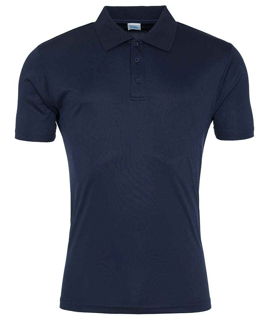 AWDis Cool Smooth Polo Shirt in by Just Cool — Custom branded clothing by Print Press, featuring premium embroidery produced in our specialist print lab in the UK.