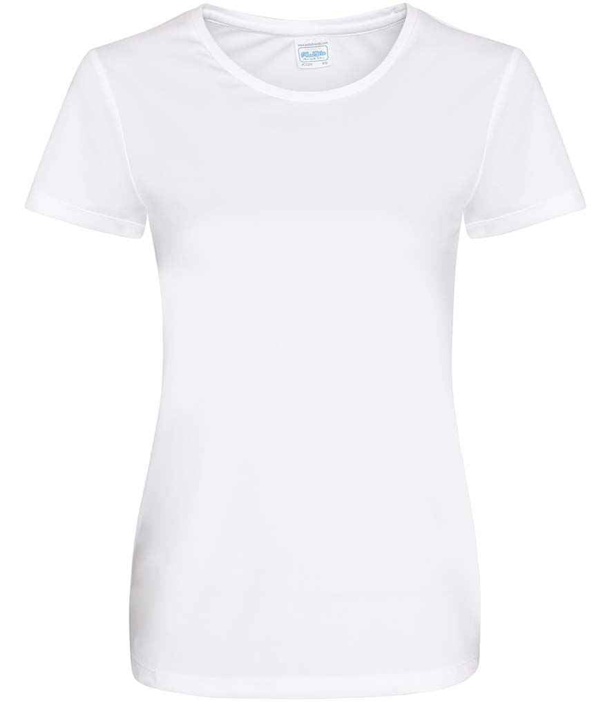 AWDis Ladies Cool Smooth T-Shirt in by Just Cool — Custom branded clothing by Print Press, featuring premium embroidery produced in our specialist print lab in the UK.