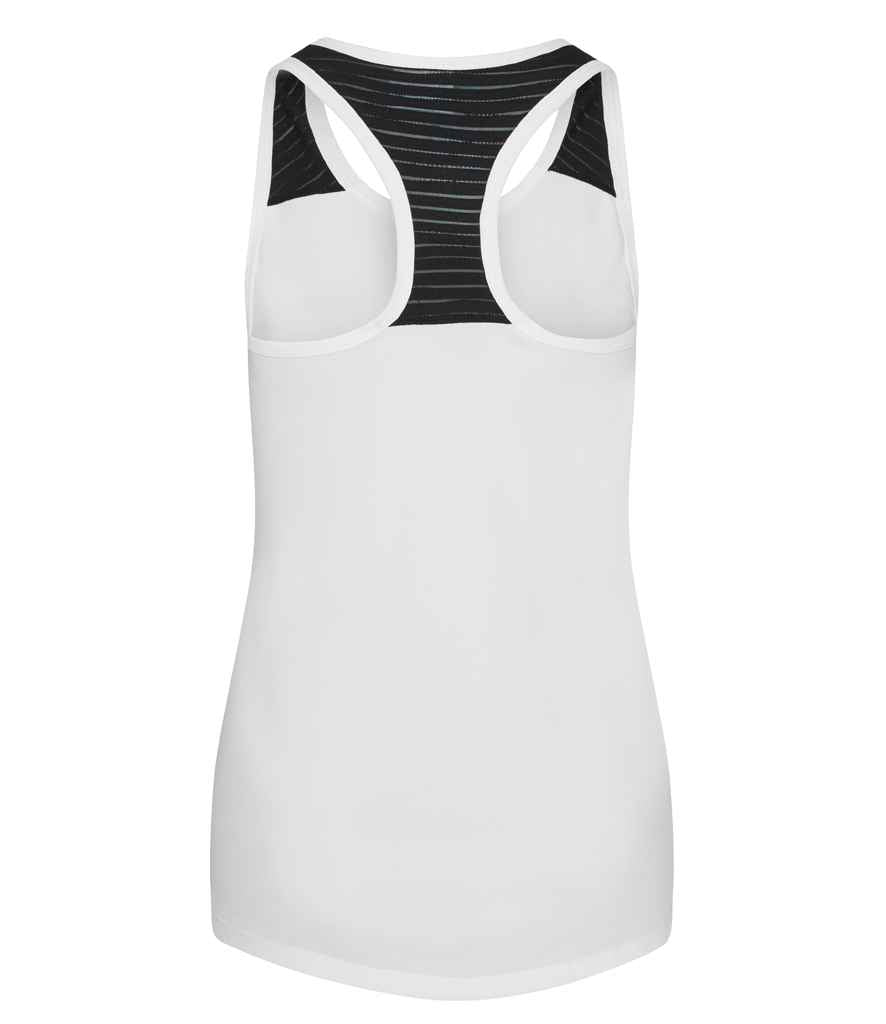 AWDis Ladies Cool Smooth Workout Vest in by Just Cool — Custom branded clothing by Print Press, featuring premium embroidery produced in our specialist print lab in the UK.