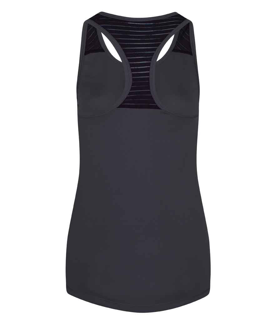 AWDis Ladies Cool Smooth Workout Vest in by Just Cool — Custom branded clothing by Print Press, featuring premium embroidery produced in our specialist print lab in the UK.