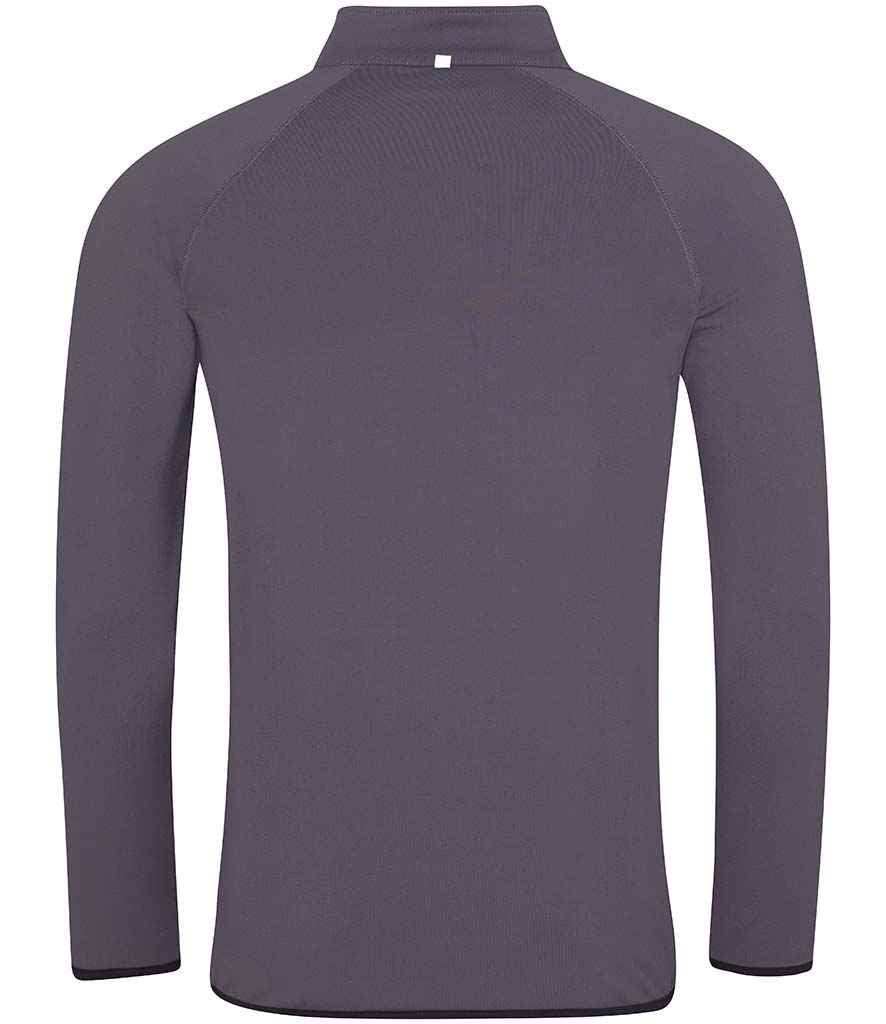 AWDis Cool Half Zip Sweat Top in by Just Cool — Custom branded clothing by Print Press, featuring premium embroidery produced in our specialist print lab in the UK.