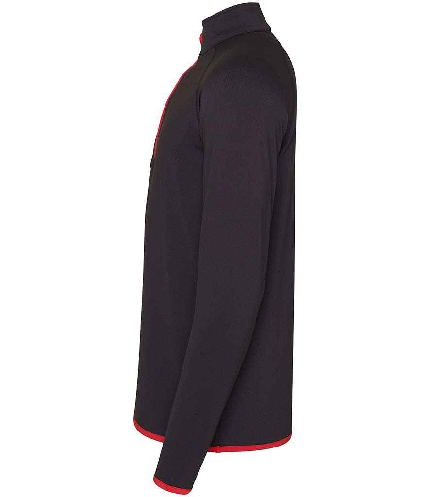 AWDis Cool Half Zip Sweat Top in by Just Cool — Custom branded clothing by Print Press, featuring premium embroidery produced in our specialist print lab in the UK.