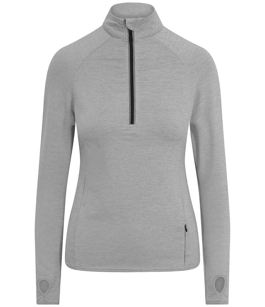 AWDis Ladies Cool-Flex Half Zip Top in by Just Cool — Custom branded clothing by Print Press, featuring premium embroidery produced in our specialist print lab in the UK.