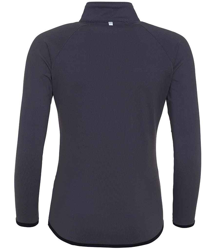 AWDis Ladies Cool Half Zip Sweat Top in by Just Cool — Custom branded clothing by Print Press, featuring premium embroidery produced in our specialist print lab in the UK.