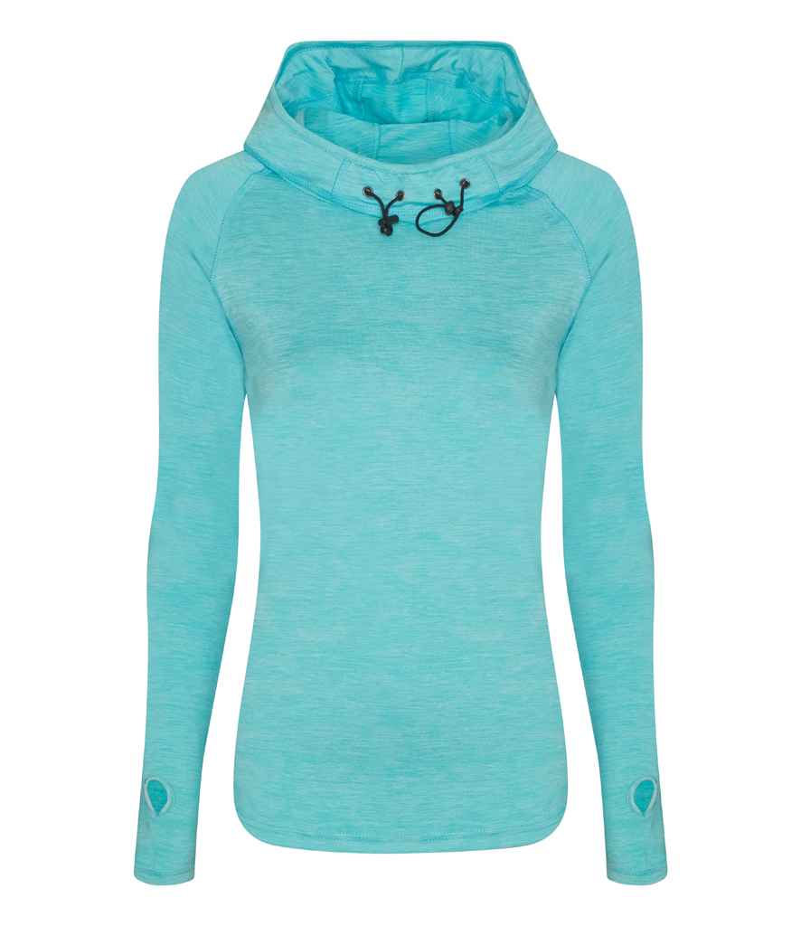AWDis Ladies Cool Cowl Neck Top in by Just Cool — Custom branded clothing by Print Press, featuring premium embroidery produced in our specialist print lab in the UK.