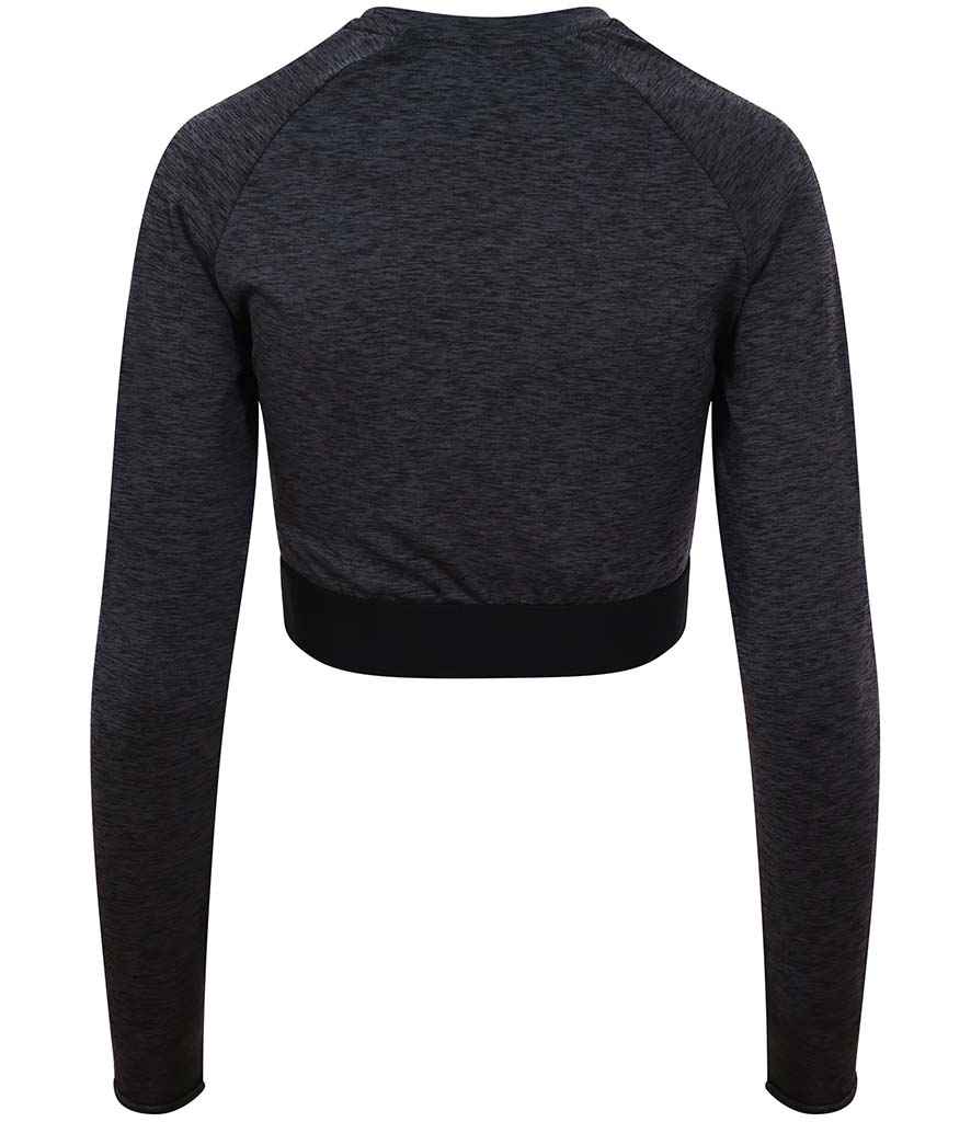 AWDis Ladies Cool Long Sleeve Crop Top in by Just Cool — Custom branded clothing by Print Press, featuring premium embroidery produced in our specialist print lab in the UK.