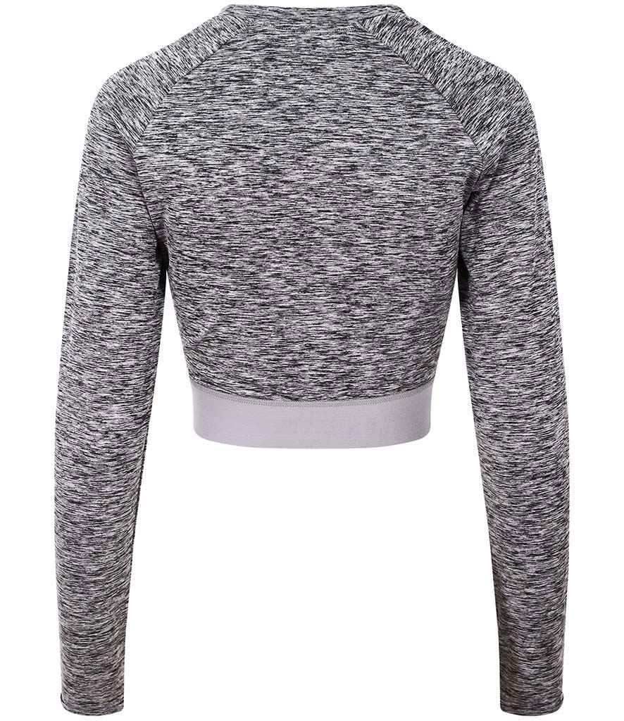 AWDis Ladies Cool Long Sleeve Crop Top in by Just Cool — Custom branded clothing by Print Press, featuring premium embroidery produced in our specialist print lab in the UK.