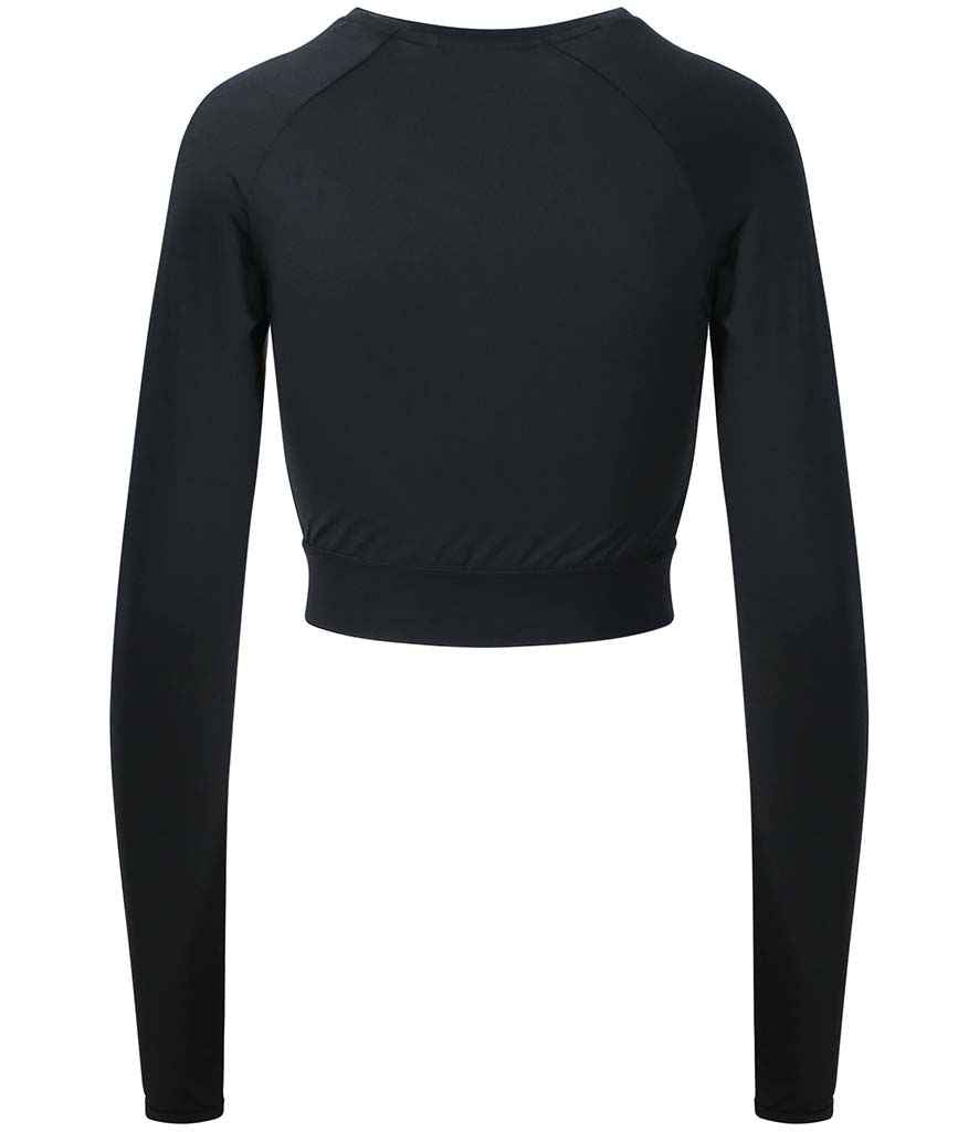 AWDis Ladies Cool Long Sleeve Crop Top in by Just Cool — Custom branded clothing by Print Press, featuring premium embroidery produced in our specialist print lab in the UK.