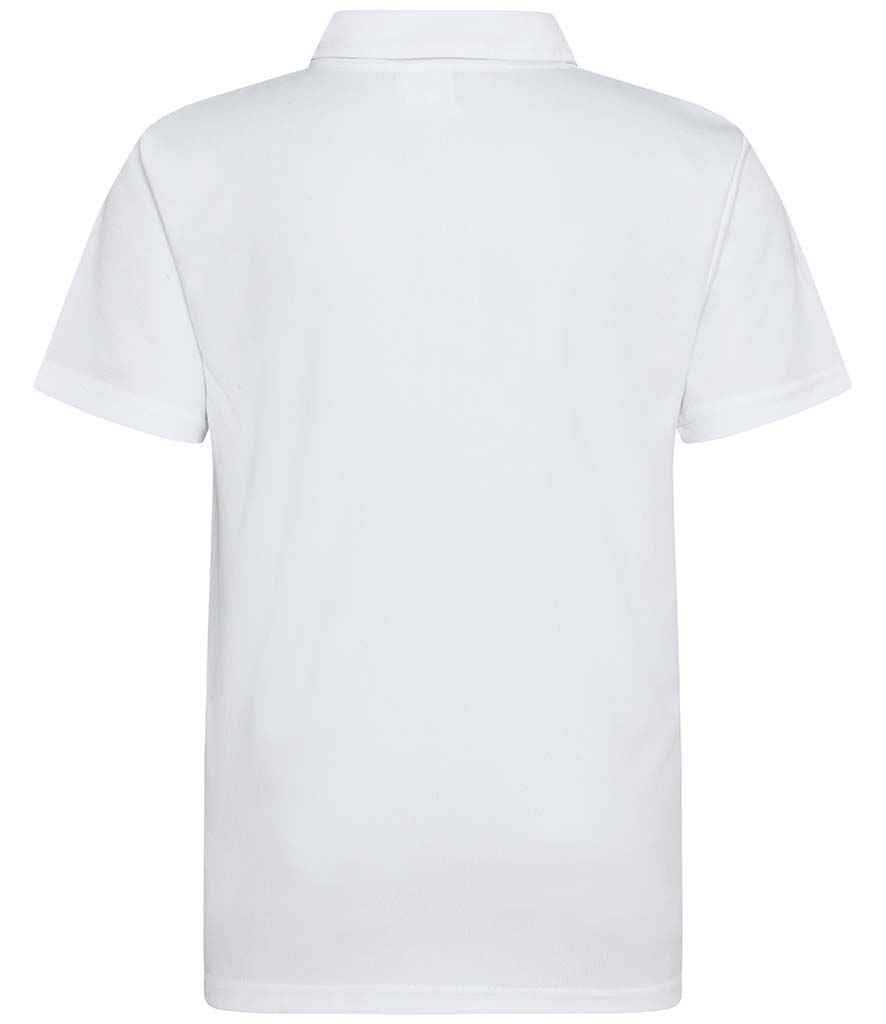 AWDis Kids Cool Polo Shirt in by Just Cool — Custom branded clothing by Print Press, featuring premium embroidery produced in our specialist print lab in the UK.