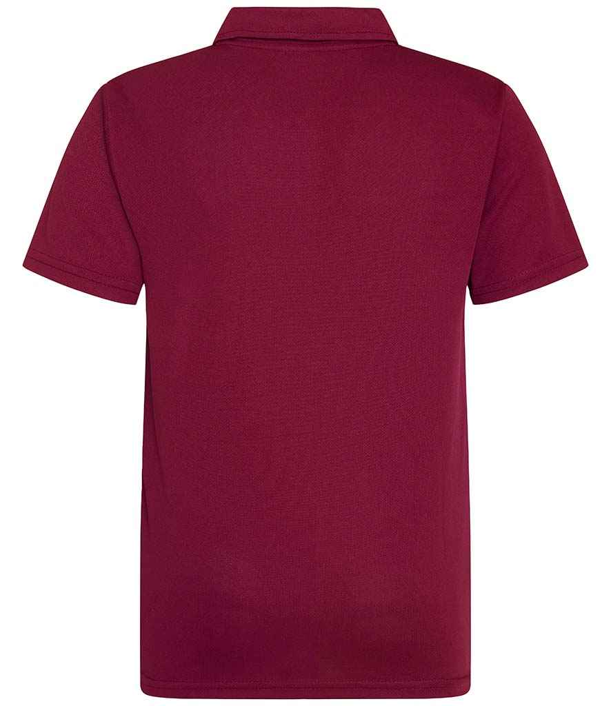 AWDis Kids Cool Polo Shirt in by Just Cool — Custom branded clothing by Print Press, featuring premium embroidery produced in our specialist print lab in the UK.