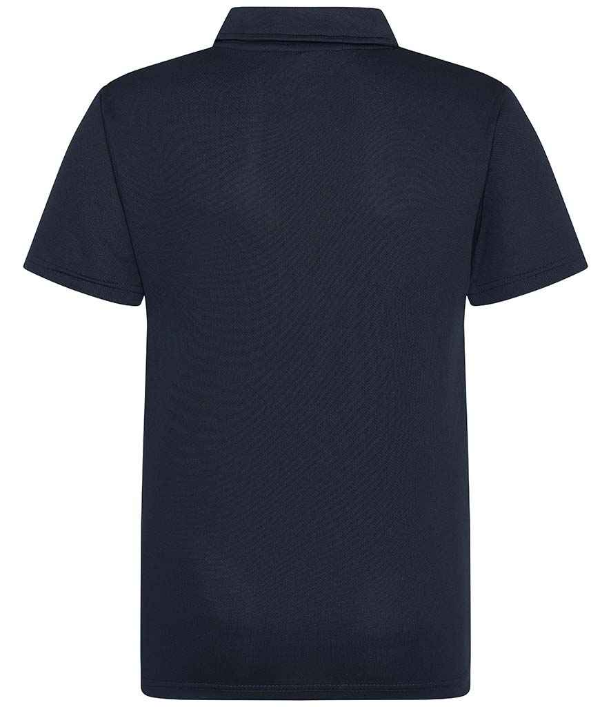 AWDis Kids Cool Polo Shirt in by Just Cool — Custom branded clothing by Print Press, featuring premium embroidery produced in our specialist print lab in the UK.