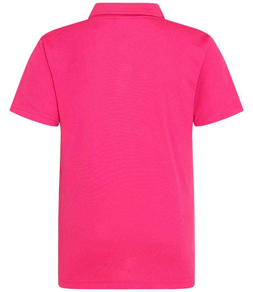 AWDis Kids Cool Polo Shirt in by Just Cool — Custom branded clothing by Print Press, featuring premium embroidery produced in our specialist print lab in the UK.