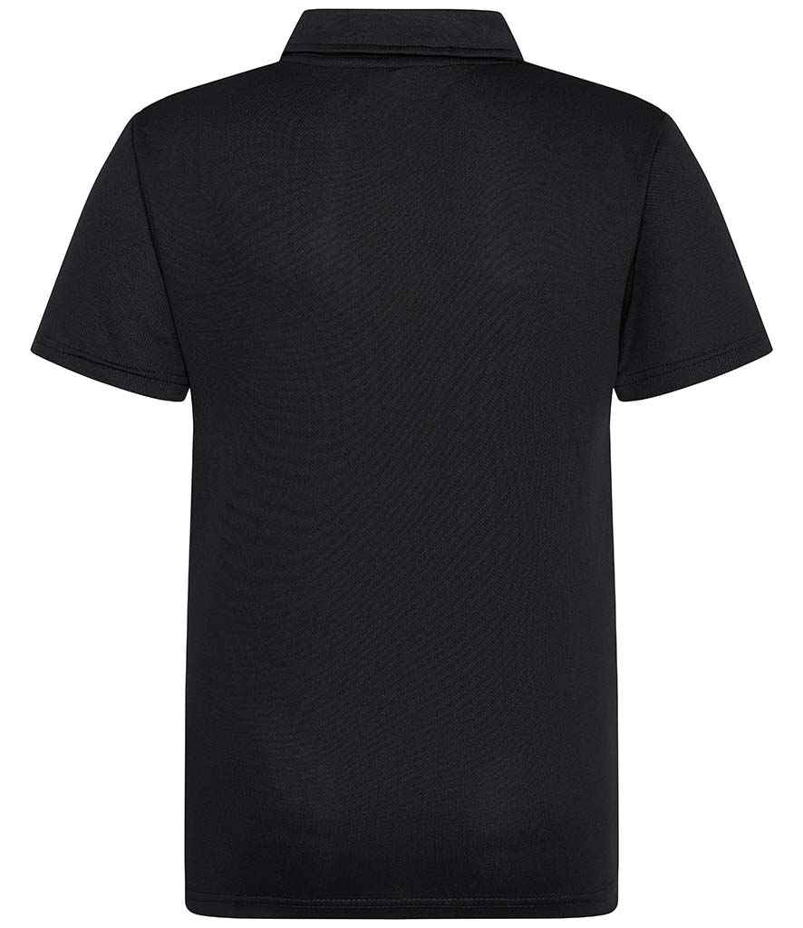 AWDis Kids Cool Polo Shirt in by Just Cool — Custom branded clothing by Print Press, featuring premium embroidery produced in our specialist print lab in the UK.