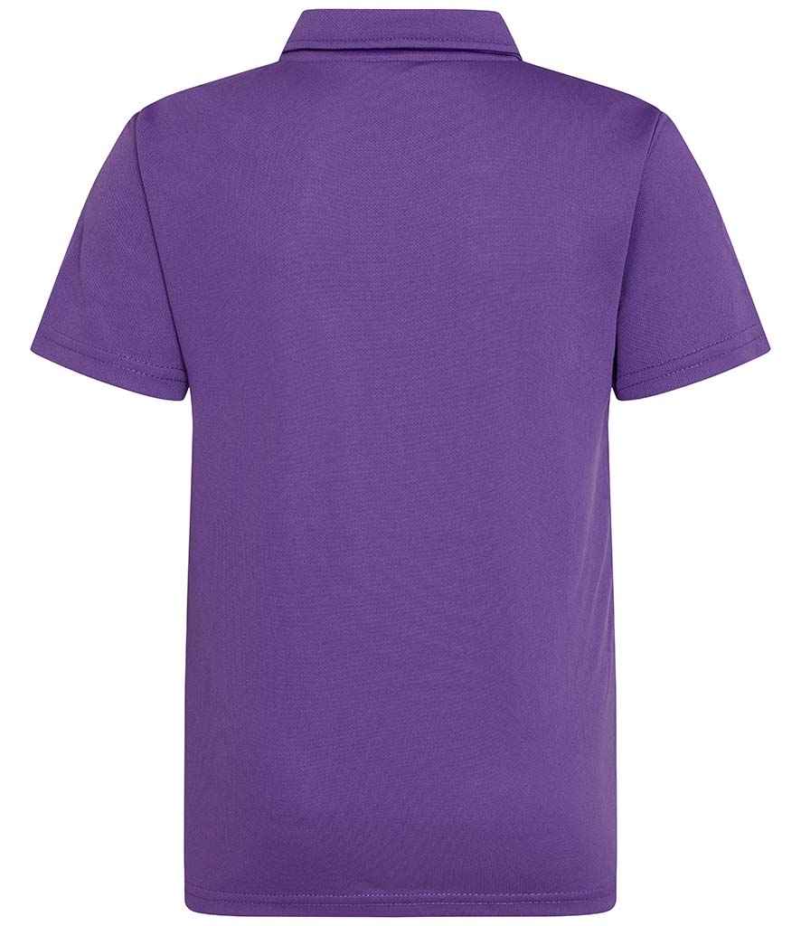 AWDis Kids Cool Polo Shirt in by Just Cool — Custom branded clothing by Print Press, featuring premium embroidery produced in our specialist print lab in the UK.