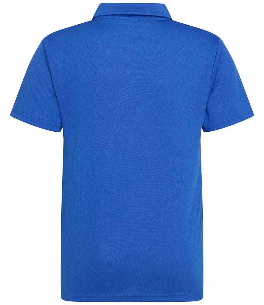 AWDis Kids Cool Polo Shirt in by Just Cool — Custom branded clothing by Print Press, featuring premium embroidery produced in our specialist print lab in the UK.