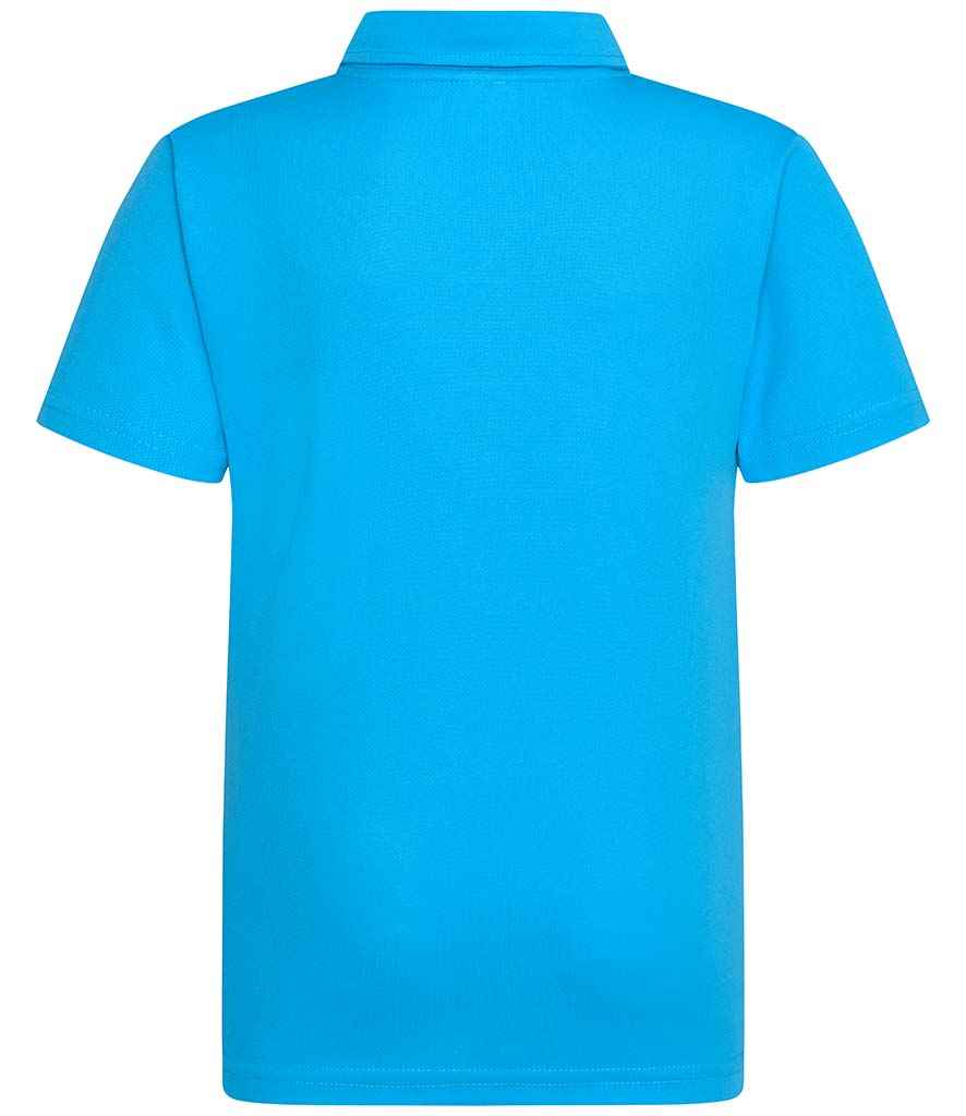 AWDis Kids Cool Polo Shirt in by Just Cool — Custom branded clothing by Print Press, featuring premium embroidery produced in our specialist print lab in the UK.