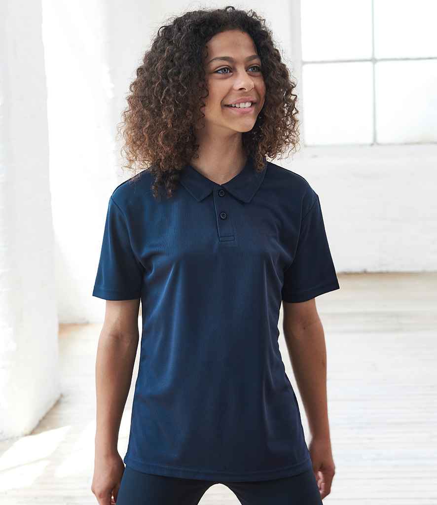 AWDis Cool Polo Shirt in French Navy by Just Cool — Custom branded clothing by Print Press, featuring premium embroidery produced in our specialist print lab in the UK.