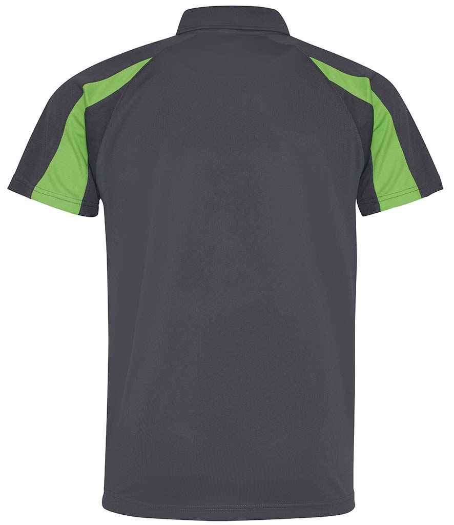AWDis Cool Contrast Polo Shirt - (2nd Colours) in by Just Cool — Custom branded clothing by Print Press, featuring premium embroidery produced in our specialist print lab in the UK.