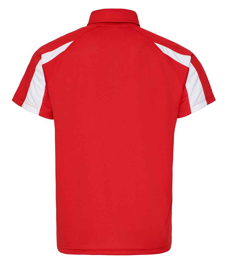 AWDis Cool Contrast Polo Shirt - (2nd Colours) in by Just Cool — Custom branded clothing by Print Press, featuring premium embroidery produced in our specialist print lab in the UK.
