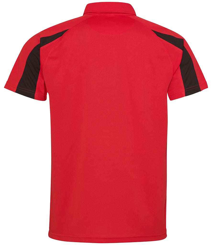 AWDis Cool Contrast Polo Shirt - (2nd Colours) in by Just Cool — Custom branded clothing by Print Press, featuring premium embroidery produced in our specialist print lab in the UK.