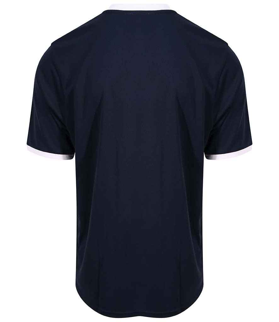 AWDis Cool Stand Collar Sports Polo Shirt in by Just Cool — Custom branded clothing by Print Press, featuring premium embroidery produced in our specialist print lab in the UK.