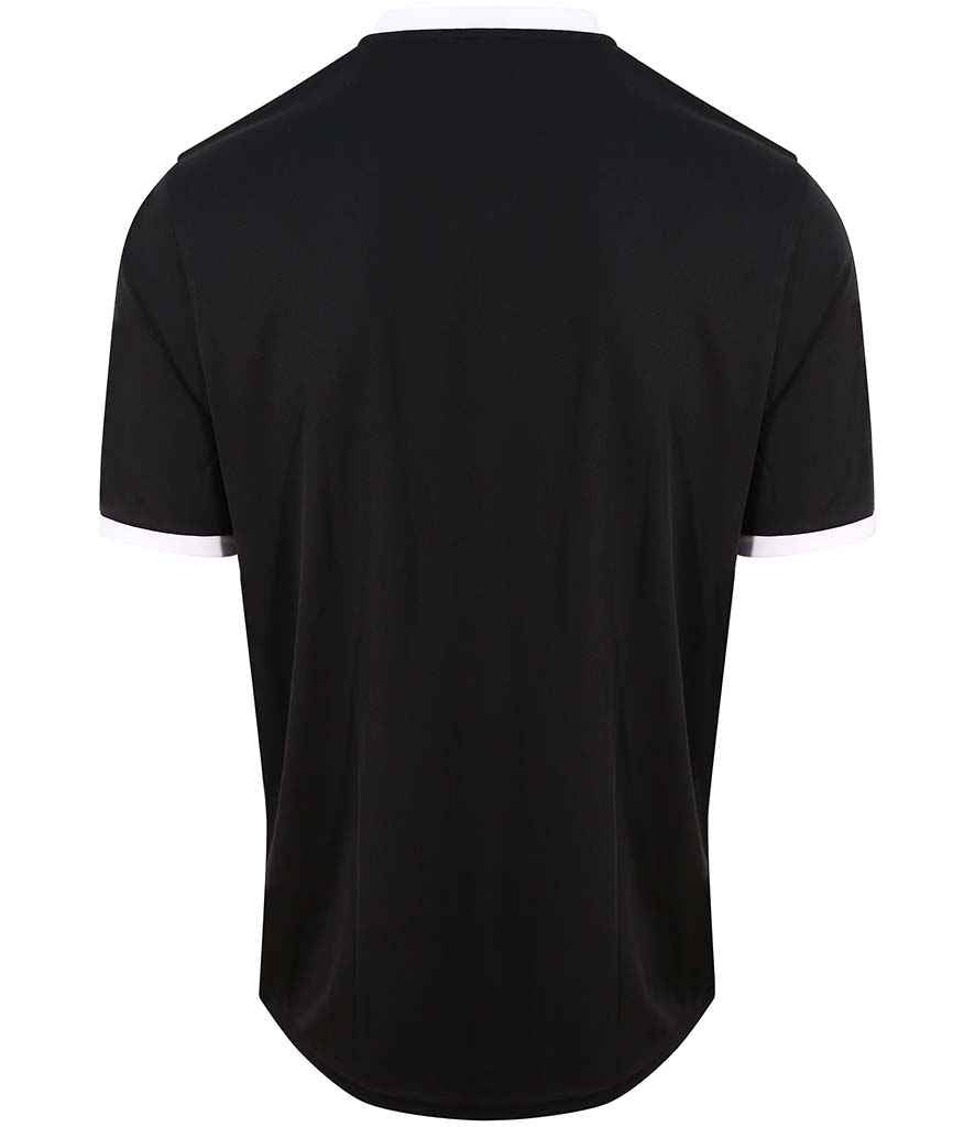 AWDis Cool Stand Collar Sports Polo Shirt in by Just Cool — Custom branded clothing by Print Press, featuring premium embroidery produced in our specialist print lab in the UK.