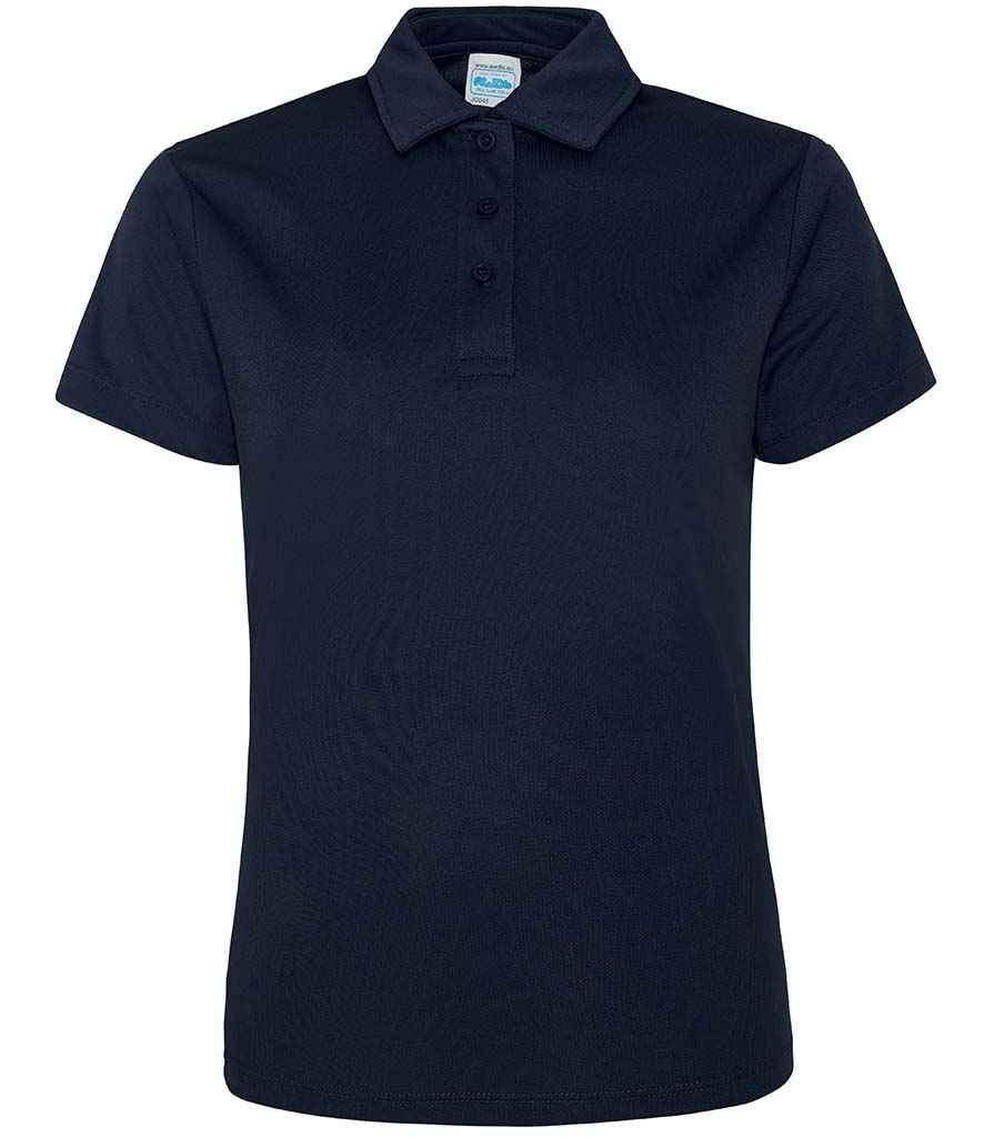 AWDis Ladies Cool Polo Shirt in by Just Cool — Custom branded clothing by Print Press, featuring premium embroidery produced in our specialist print lab in the UK.