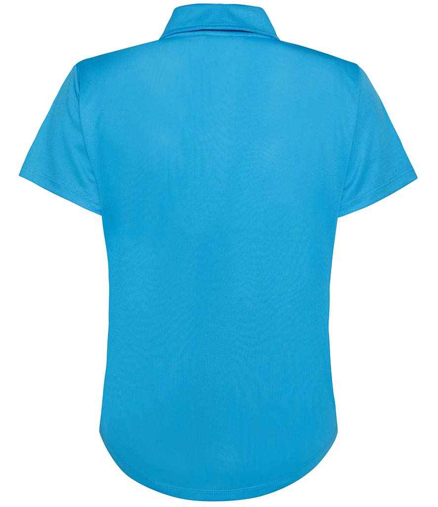 AWDis Ladies Cool Polo Shirt in by Just Cool — Custom branded clothing by Print Press, featuring premium embroidery produced in our specialist print lab in the UK.