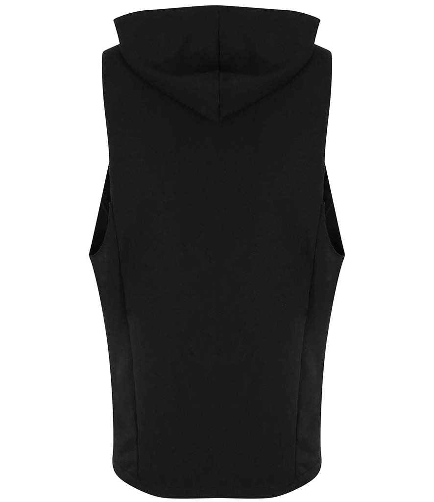 AWDis Cool Urban Sleeveless Muscle Hoodie in by Just Cool — Custom branded clothing by Print Press, featuring premium embroidery produced in our specialist print lab in the UK.