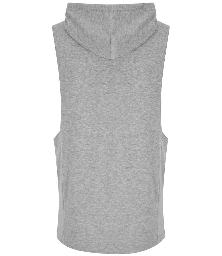 AWDis Cool Urban Sleeveless Muscle Hoodie in by Just Cool — Custom branded clothing by Print Press, featuring premium embroidery produced in our specialist print lab in the UK.