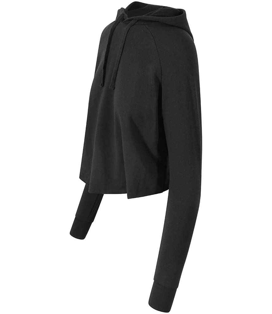 AWDis Ladies Cool Cross Back Cropped Hoodie in by Just Cool — Custom branded clothing by Print Press, featuring premium embroidery produced in our specialist print lab in the UK.